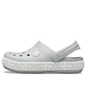 Crocband Logo Mania Clogs «Grey Silver»