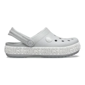 Crocband Logo Mania Clogs «Grey Silver»