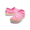 Crocband Rainbow Glitter Clogs «Pink»