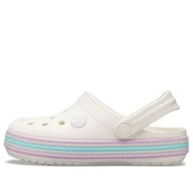 Crocband Sport Cord Clogs «Weiss»