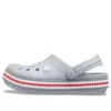 Crocband Varsity Clogs «Grey Red»