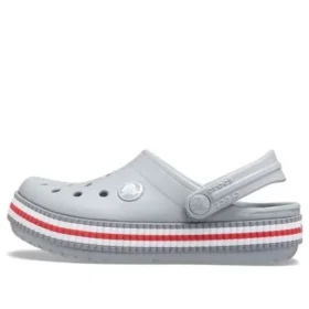 Crocband Varsity Clogs «Grey Red»