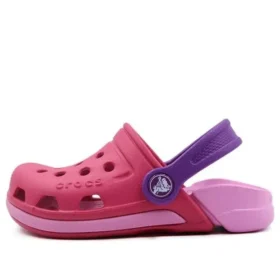 Crocs Classic Clog für Kinder – Sportsandalen «Rot, Rosa, Lila»