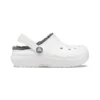 Crocs Classic Clogs für Kinder, Sportsandalen «White Grey»