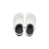 Crocs Classic Clogs für Kinder, Sportsandalen «White Grey»