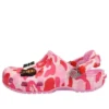 Crocs x A Bathing Ape Clog «Carnation»