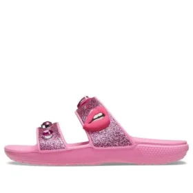 Crocs x Benefit Classic Sandalen «Pink Lemonade»