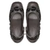 Crocs x Simon Rocha Ballerina-Plateausandalen «Espresso»