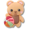 «Cutie Beach Bear» Jibbitz-Anstecker «Cutie Beach Bear» Jibbitz-Anstecker