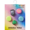 Disc-Golf-5er-Pack Jibbitz-Anstecker Disc-Golf-5er-Pack Jibbitz-Anstecker