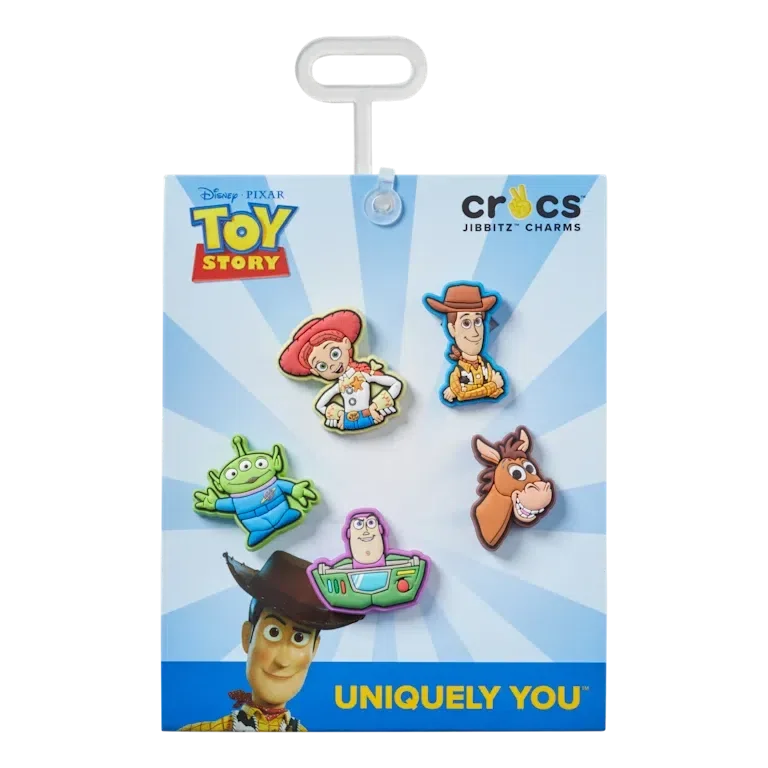 Disney Pixars «Toy Story» 5er-Pack Jibbitz-Schuhanhänger Disney Pixars «Toy Story» 5er-Pack Jibbitz-Schuhanhänger
