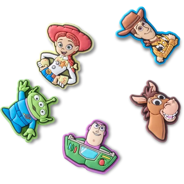 Disney Pixars «Toy Story» 5er-Pack Jibbitz-Schuhanhänger Disney Pixars «Toy Story» 5er-Pack Jibbitz-Schuhanhänger