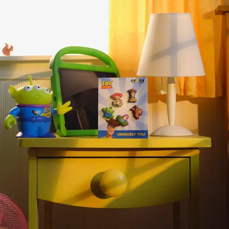 Disney Pixars «Toy Story» 5er-Pack Jibbitz-Schuhanhänger Disney Pixars «Toy Story» 5er-Pack Jibbitz-Schuhanhänger
