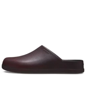Dylan Clogs in brüniertem Look «Dark Cherry»