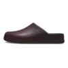 Dylan Clogs in brüniertem Look «Dark Cherry»