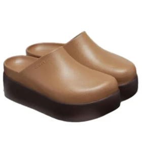 Dylan Platform Clog «Sepia»