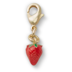 Erdbeer-Charm Jibbitz-Anstecker