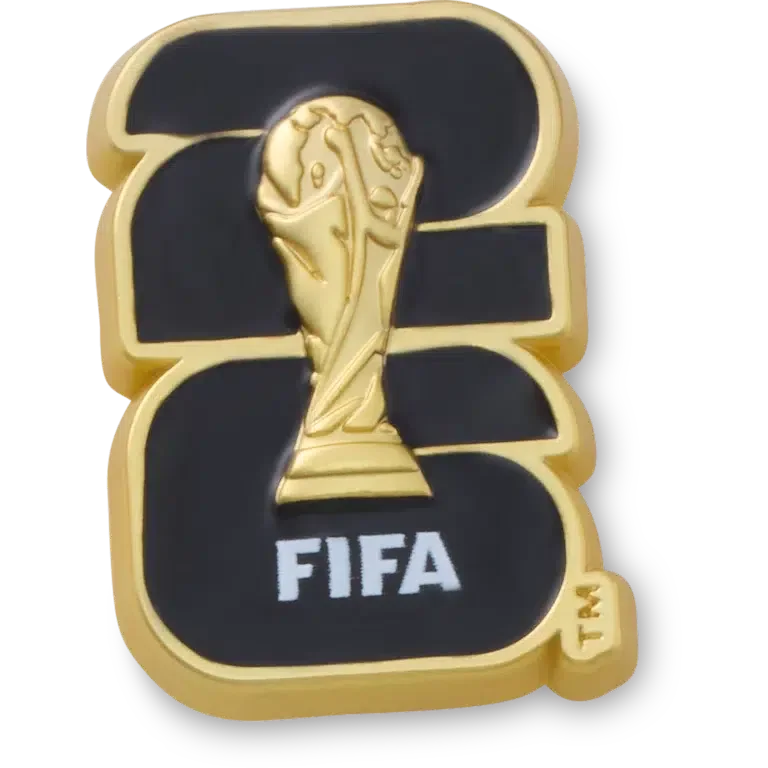 FIFA-Weltmeisterschaft 26-Trophäe Jibbitz-Anstecker FIFA-Weltmeisterschaft 26-Trophäe Jibbitz-Anstecker