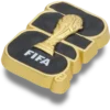 FIFA-Weltmeisterschaft 26-Trophäe Jibbitz-Anstecker FIFA-Weltmeisterschaft 26-Trophäe Jibbitz-Anstecker
