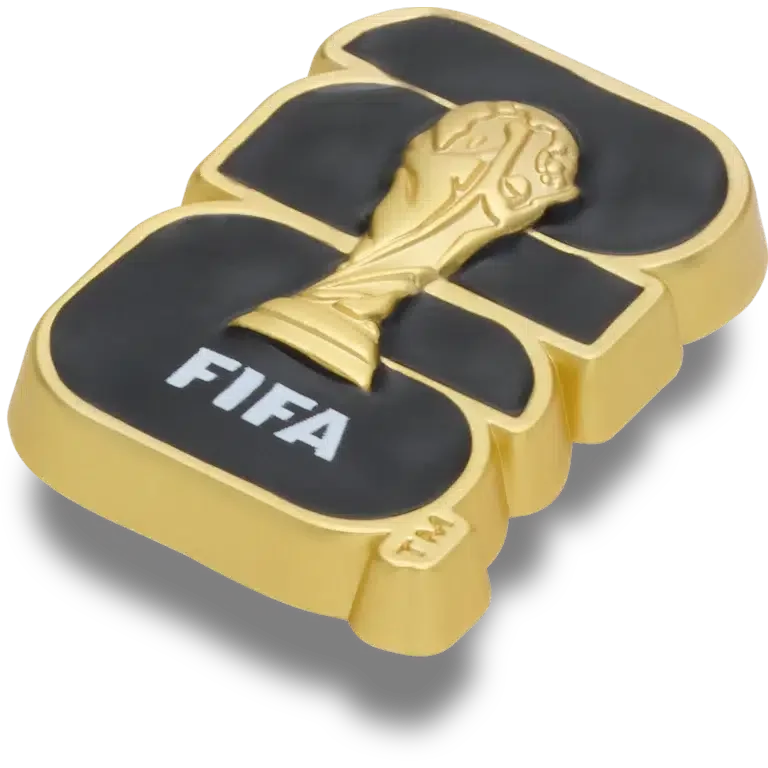 FIFA-Weltmeisterschaft 26-Trophäe Jibbitz-Anstecker FIFA-Weltmeisterschaft 26-Trophäe Jibbitz-Anstecker