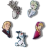 Frozen 5er-Pack Jibbitz-Anstecker