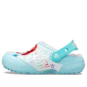 Fun Lab Disney Little Mermaid Clogs «Sky Blue White»