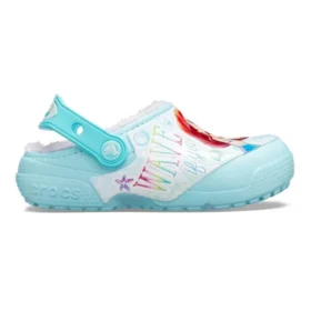 Fun Lab Disney Little Mermaid Clogs «Sky Blue White»