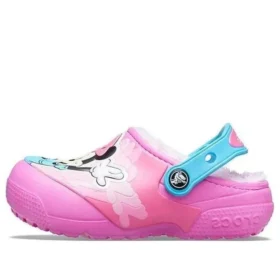 Fun Lab Disney Minnie Clogs mit Futter «Pink Blue»