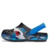 Fun Lab Shark Lights Clogs «Schwarz Grau Blau»