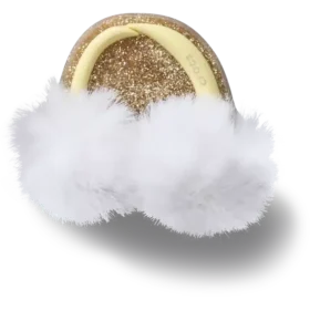 Fuzzy Earmuffs Jibbitz™-Anstecker