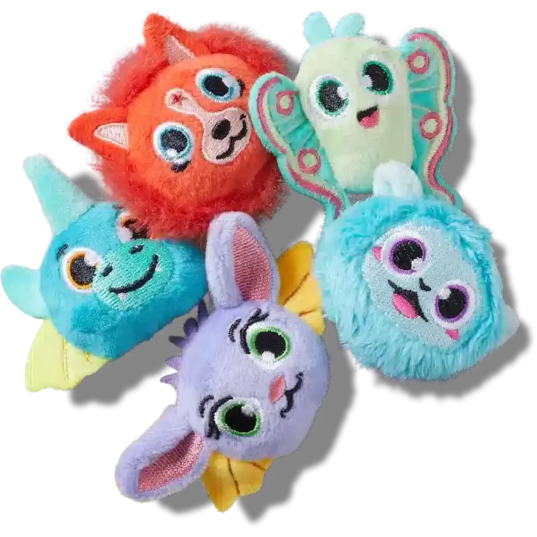 Fuzzy Fantasy Animals 5er-Pack Jibbitz-Anstecker Fuzzy Fantasy Animals 5er-Pack Jibbitz-Anstecker