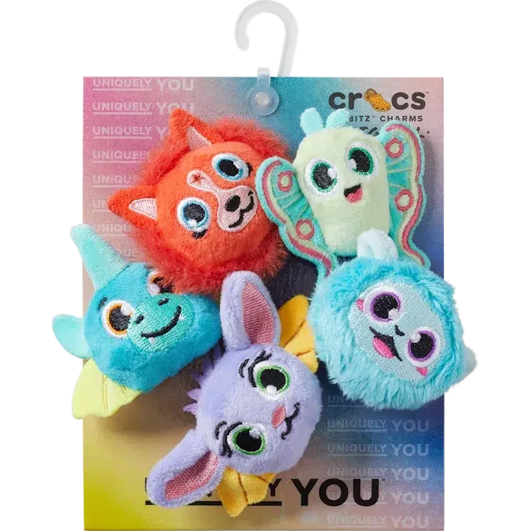 Fuzzy Fantasy Animals 5er-Pack Jibbitz-Anstecker Fuzzy Fantasy Animals 5er-Pack Jibbitz-Anstecker