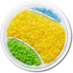 Fuzzy Tennis Ball Jibbitz™-Anstecker