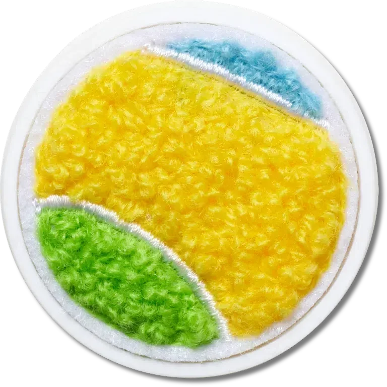 Fuzzy Tennis Ball Jibbitz™-Anstecker Fuzzy Tennis Ball Jibbitz™-Anstecker