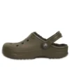 Gefütterte Winter-Clogs «Walnut Espresso»