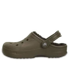 Gefütterte Winter-Clogs «Walnut Espresso»