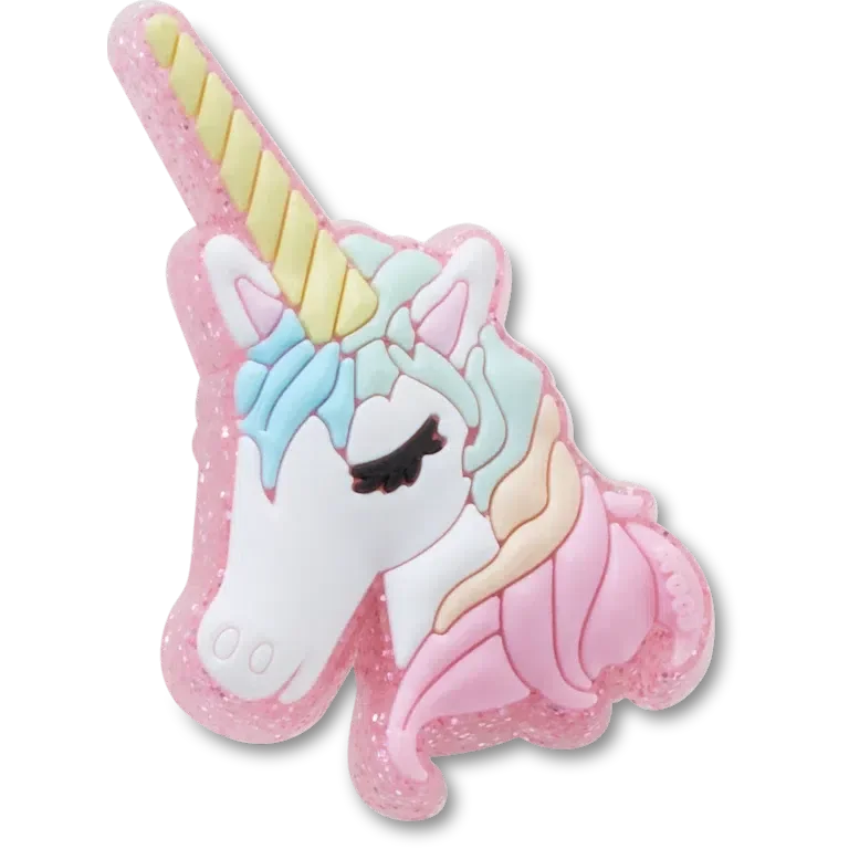 Glitter Unicorn Jibbitz™-Anstecker Glitter Unicorn Jibbitz™-Anstecker