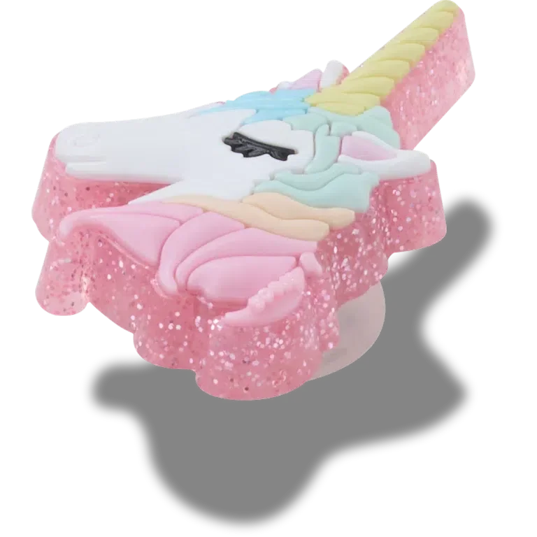 Glitter Unicorn Jibbitz™-Anstecker Glitter Unicorn Jibbitz™-Anstecker