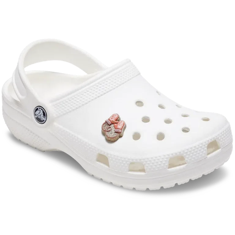Glitterrosa Fäustlinge Jibbitz™-Anstecker Glitterrosa Fäustlinge Jibbitz™-Anstecker