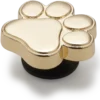Gold Dog Paw Jibbitz™-Anstecker