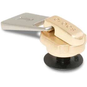 Gold- und Silber-Zipper-Jibbitz™-Anstecker