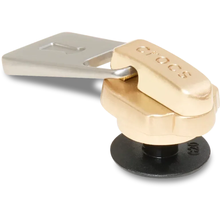 Gold- und Silber-Zipper-Jibbitz™-Anstecker Gold- und Silber-Zipper-Jibbitz™-Anstecker