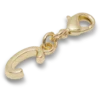 Goldener Buchstabe C – Jibbitz-Anstecker