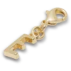 Goldener Buchstabe E – Jibbitz-Anstecker