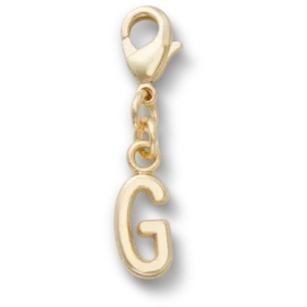 Goldener Buchstabe G – Jibbitz-Anstecker