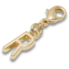 Goldener Buchstabe R – Jibbitz-Anstecker