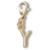 Goldener Buchstabe Y – Jibbitz-Anstecker Goldener Buchstabe Y – Jibbitz-Anstecker