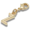 Goldener Buchstabe Z – Jibbitz-Anstecker Goldener Buchstabe Z – Jibbitz-Anstecker
