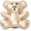 Goldener Teddybär-Jibbitz-Schuhanhänger Goldener Teddybär-Jibbitz-Schuhanhänger