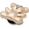 Goldener Teddybär-Jibbitz-Schuhanhänger Goldener Teddybär-Jibbitz-Schuhanhänger